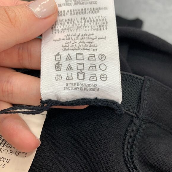 BCBGMaxazria Jean Ponte Leggings Womens S Small Black Stretch Outer Seam Pull On - Picture 11 of 14